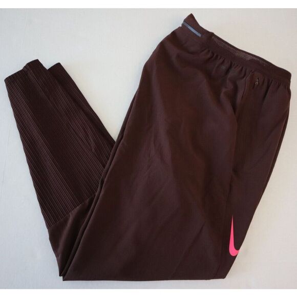 Nike DM4615-227 Men's Sz L Brown Dri-FIT ADV AeroSwift Racer Running Pants - Picture 9 of 11